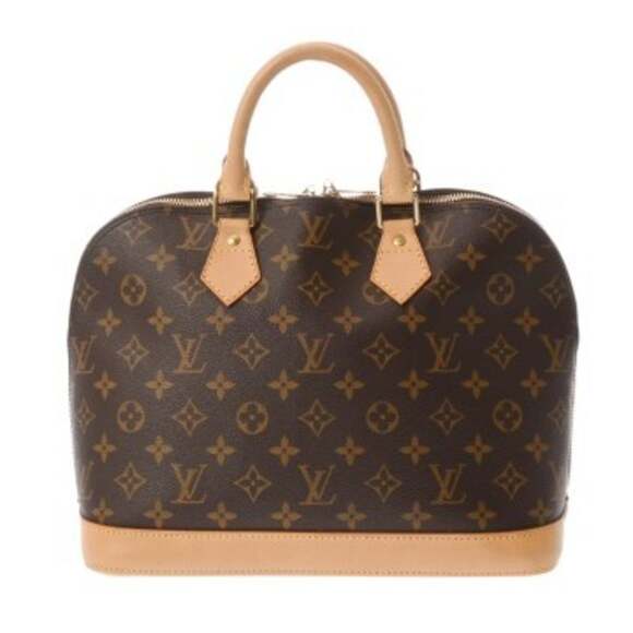 Louis Vuitton Handbags - LOUIS VUITTON Authentic Brown Monogram Canvas Alma Bag